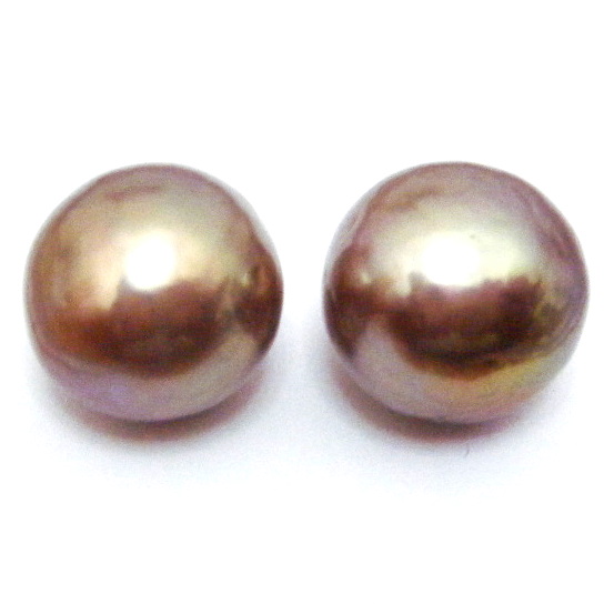 Intensely Coloured Smaller Ripple Pearl Pairs